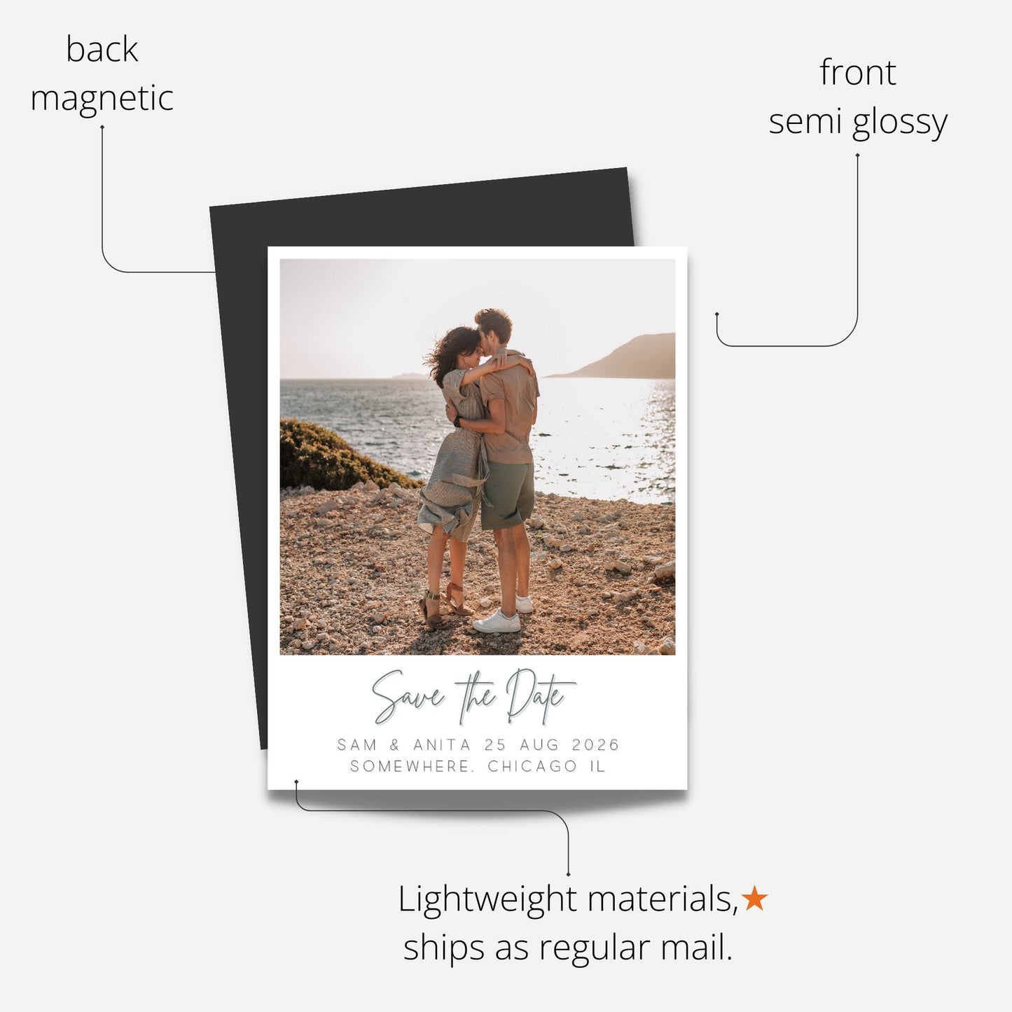 Save Your Date Magnets