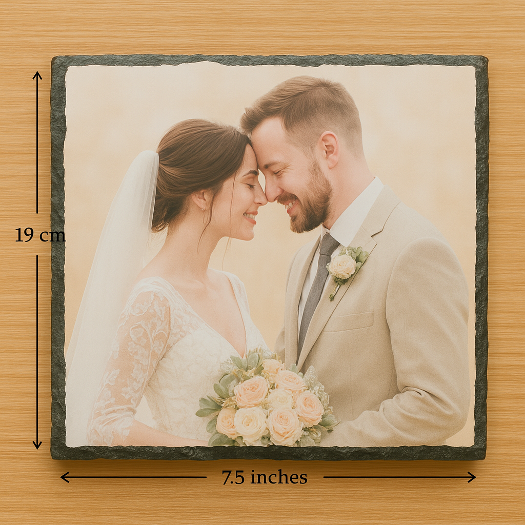 Custom Photo Slate Keepsake
