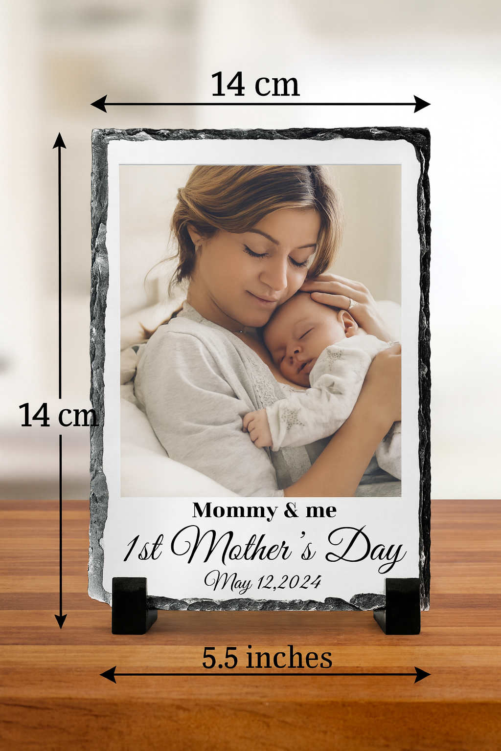 Custom Photo Slate Keepsake