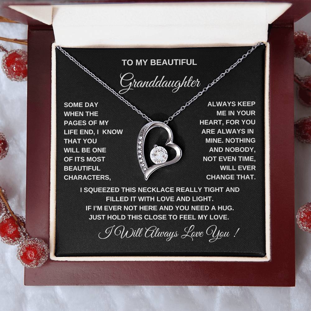 TO MY BEAUTIFUL GRANDDAUGHTER