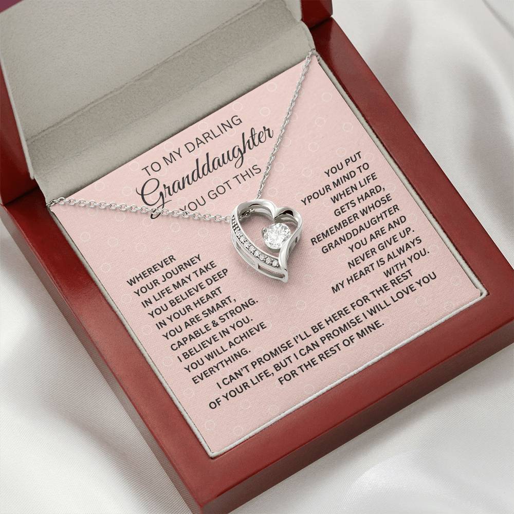 TO MY DARLINGN GRANDDAUGHTER