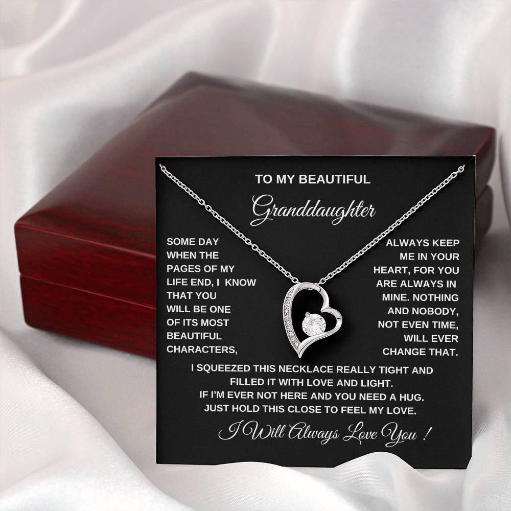 TO MY BEAUTIFUL GRANDDAUGHTER