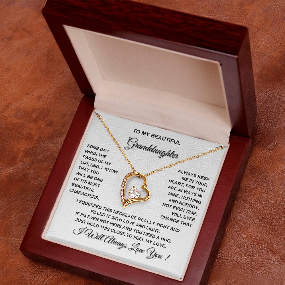 TO MY BEAUTIFUL GRANDDAUGHTER
