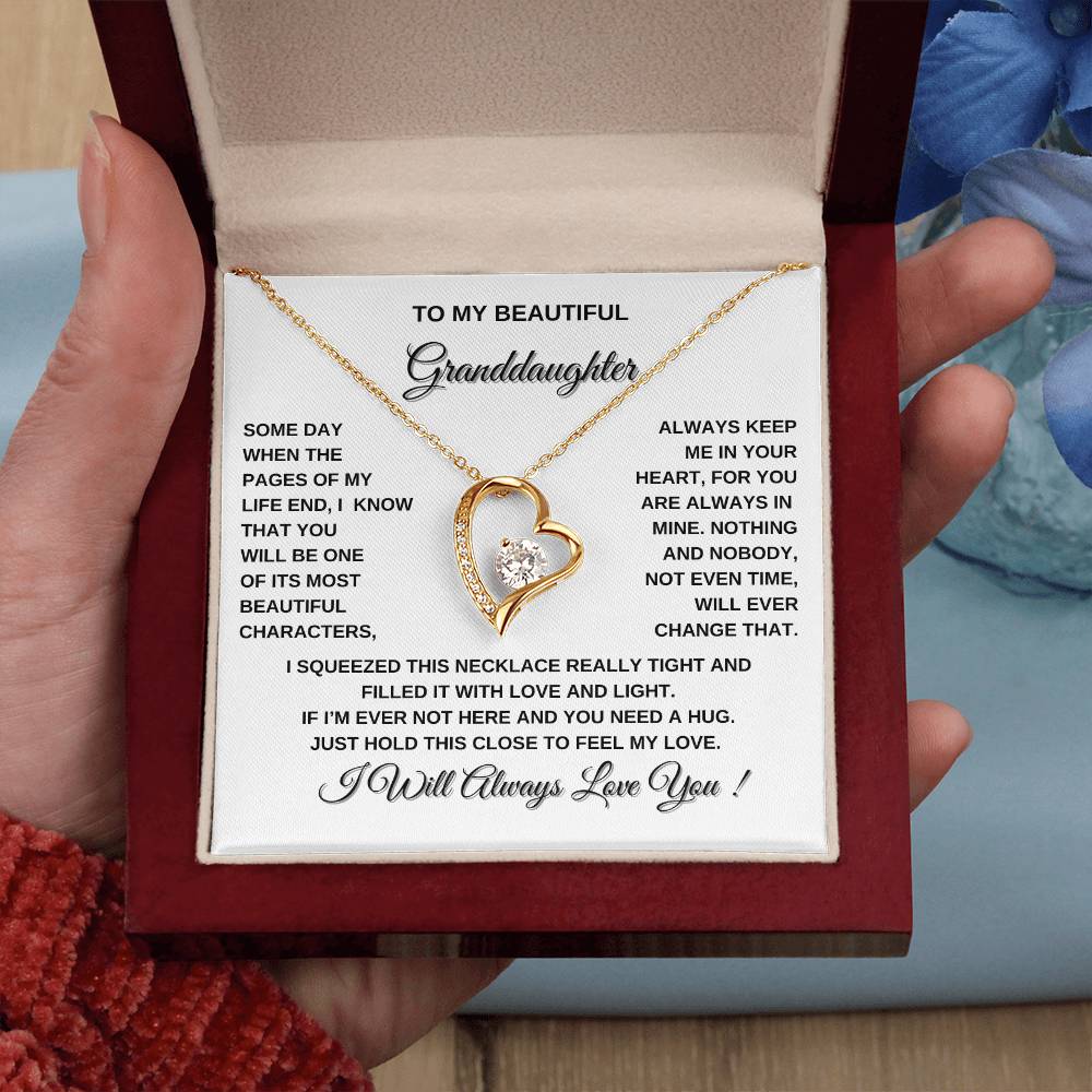 TO MY BEAUTIFUL GRANDDAUGHTER
