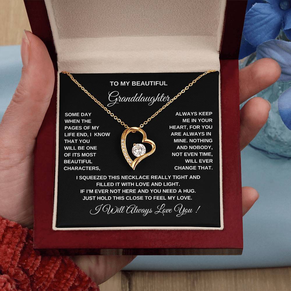 TO MY BEAUTIFUL GRANDDAUGHTER