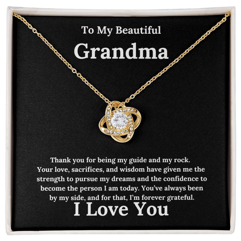 To my beautiful grandma