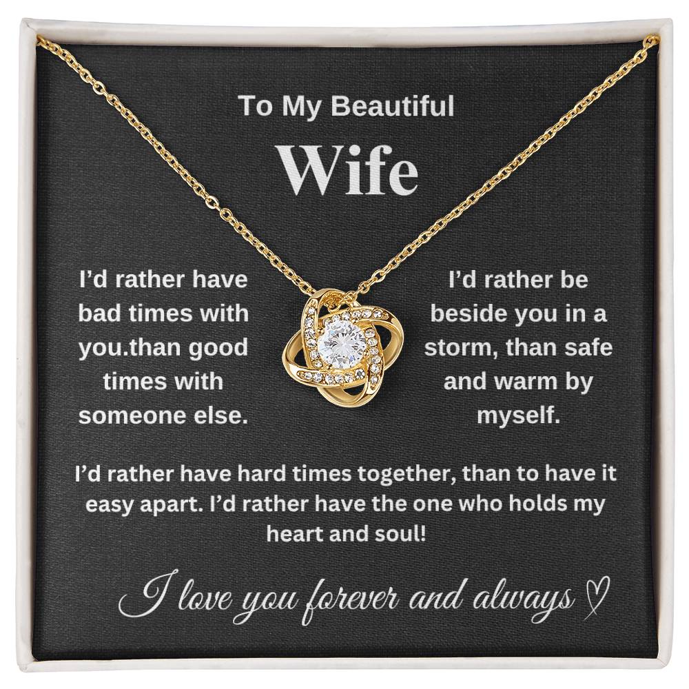 To My Beautiful Wife