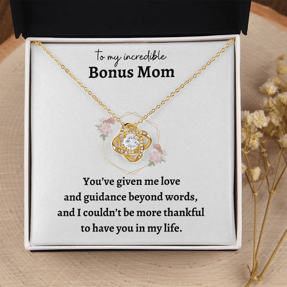 to my incredible Bonus Mom