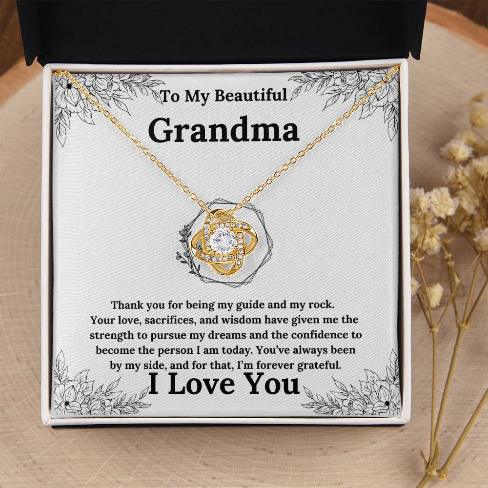 To my beautiful grandma