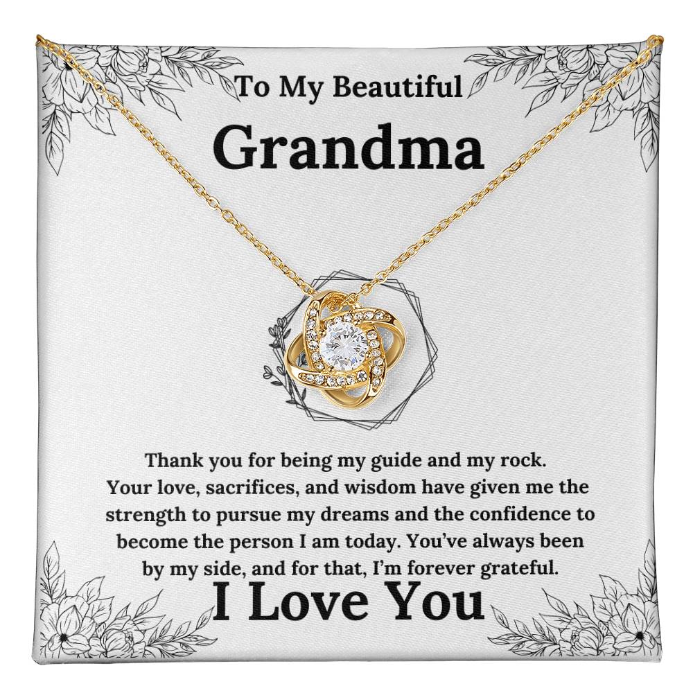 To my beautiful grandma