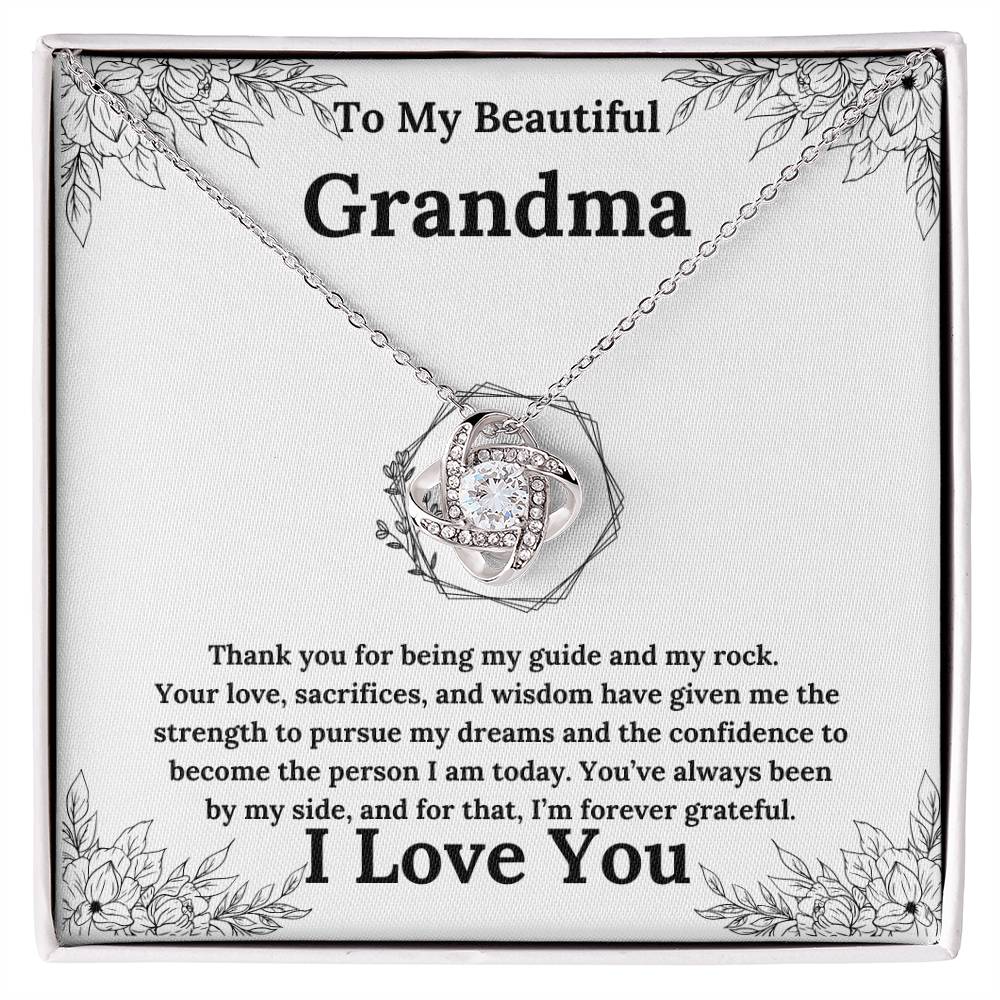 To my beautiful grandma