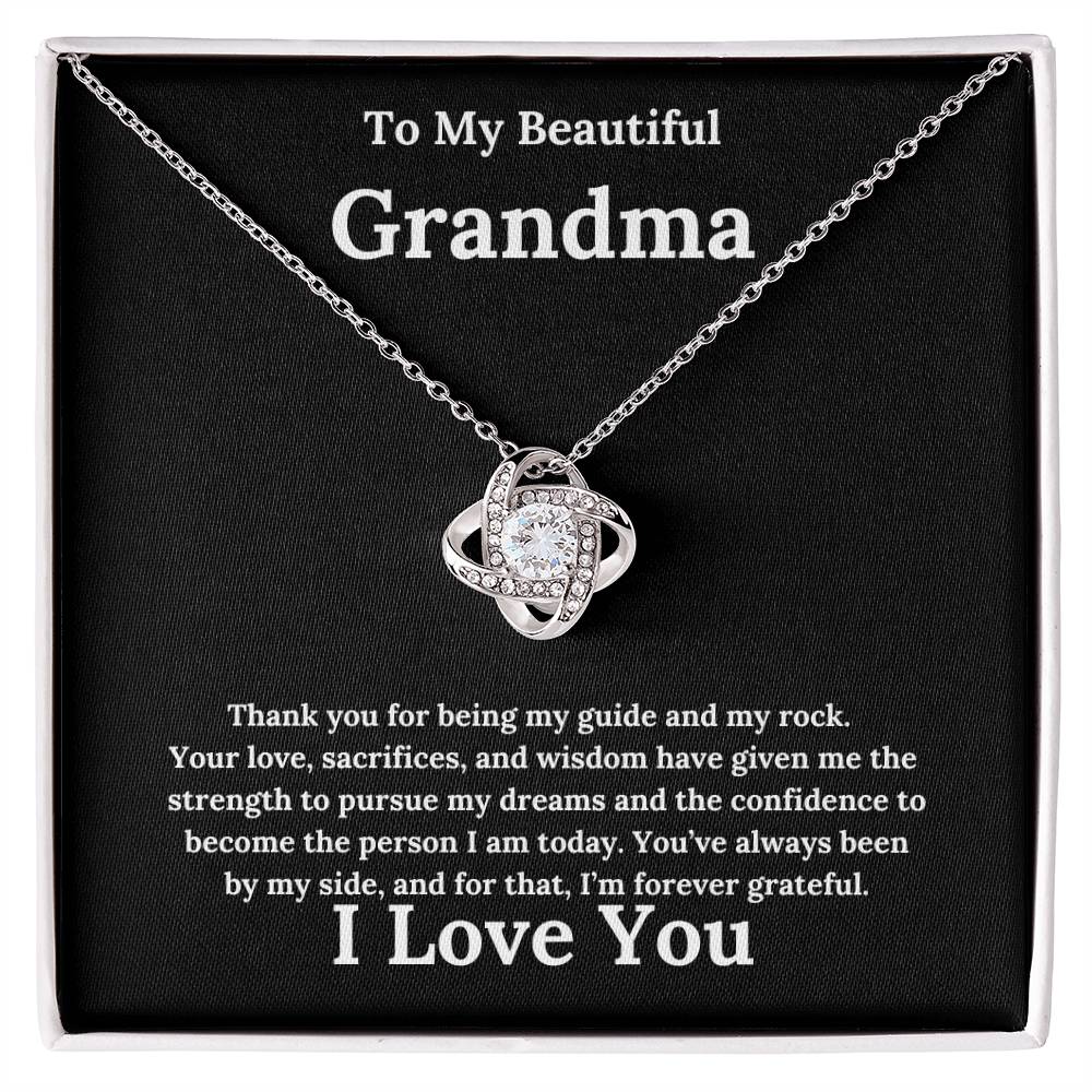 To my beautiful grandma