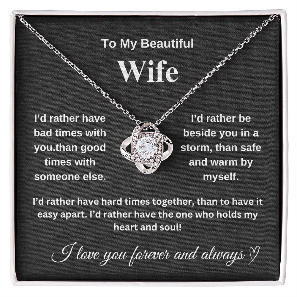 To My Beautiful Wife