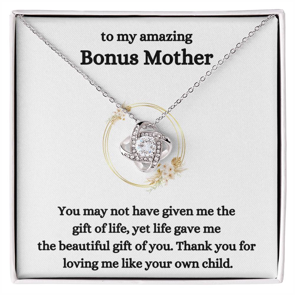 to my amazing bonus mother