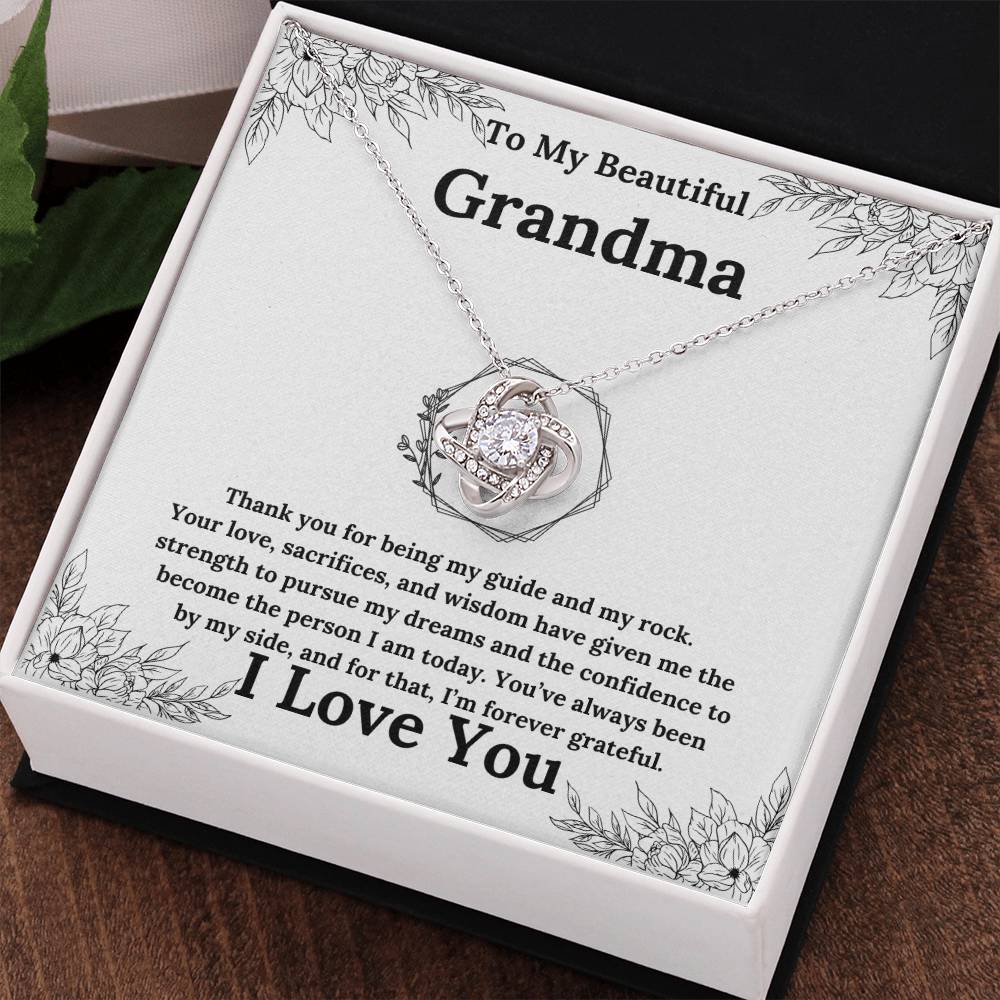 To my beautiful grandma