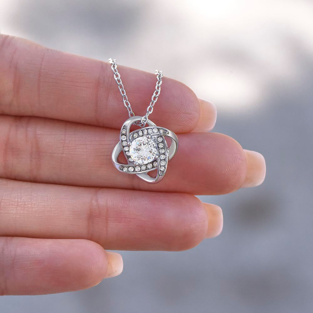 To My Soulmate - Love Knot Necklace- Soulmate/Wife