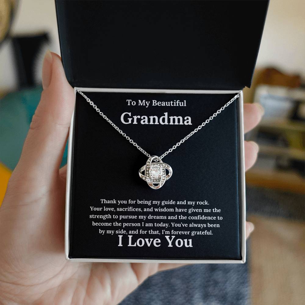 To my beautiful grandma