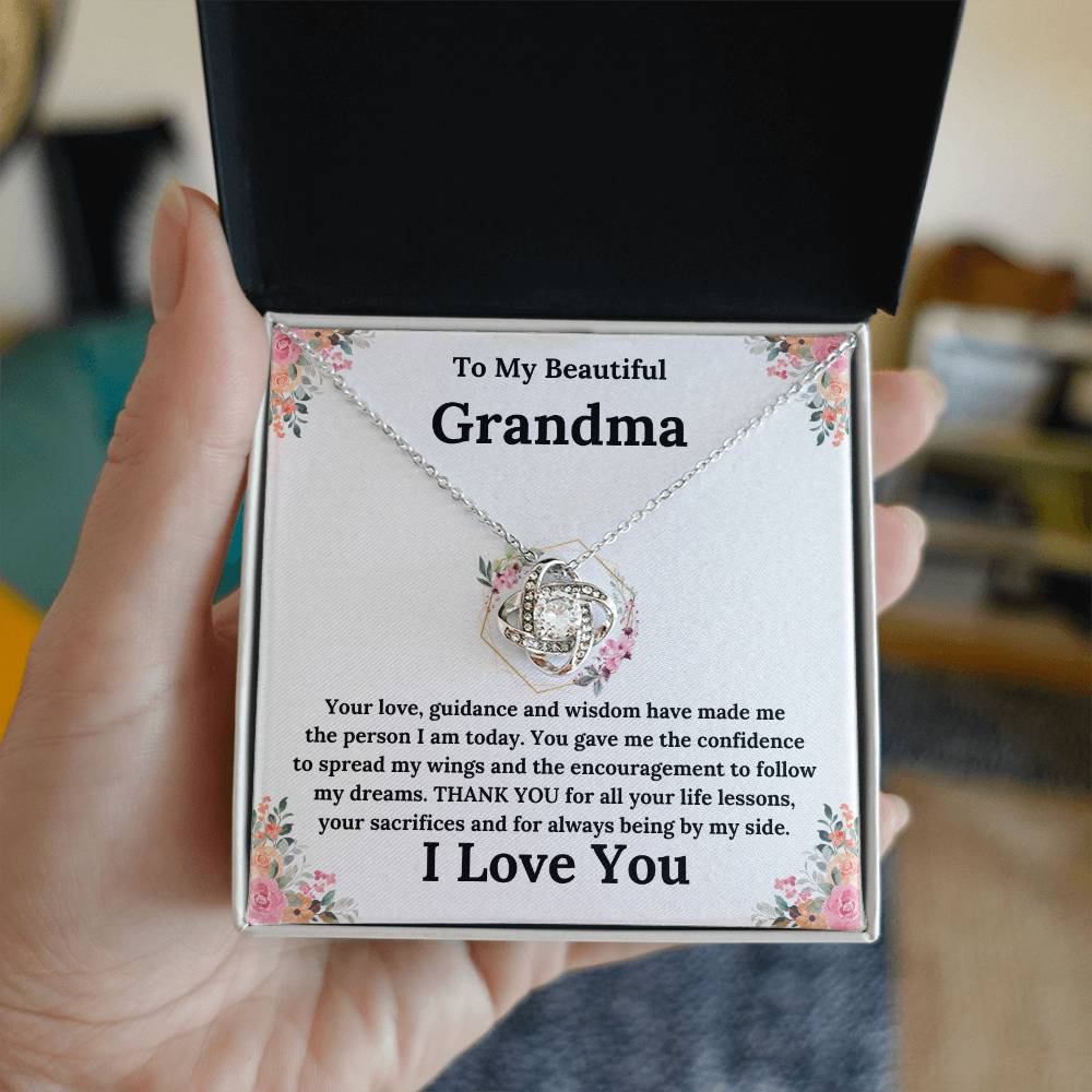 To my beautiful grandma