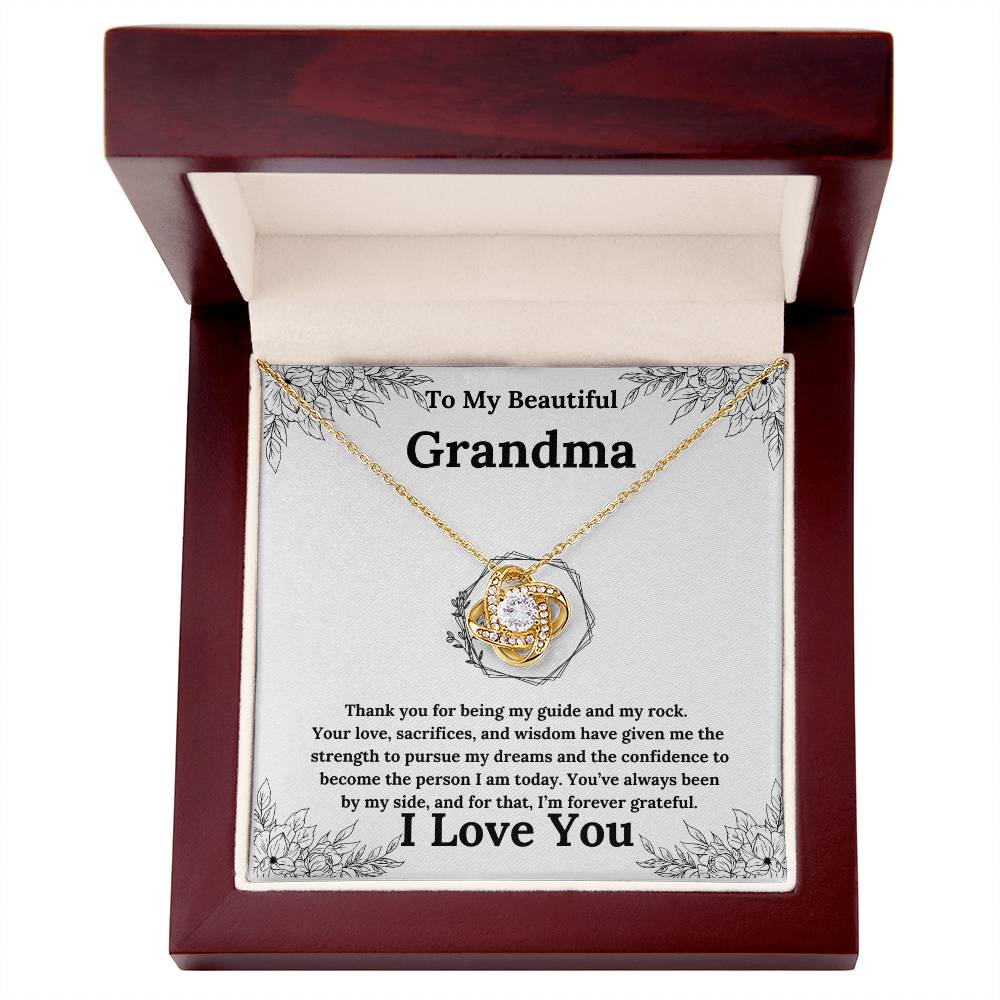 To my beautiful grandma