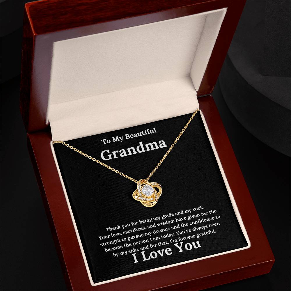 To my beautiful grandma