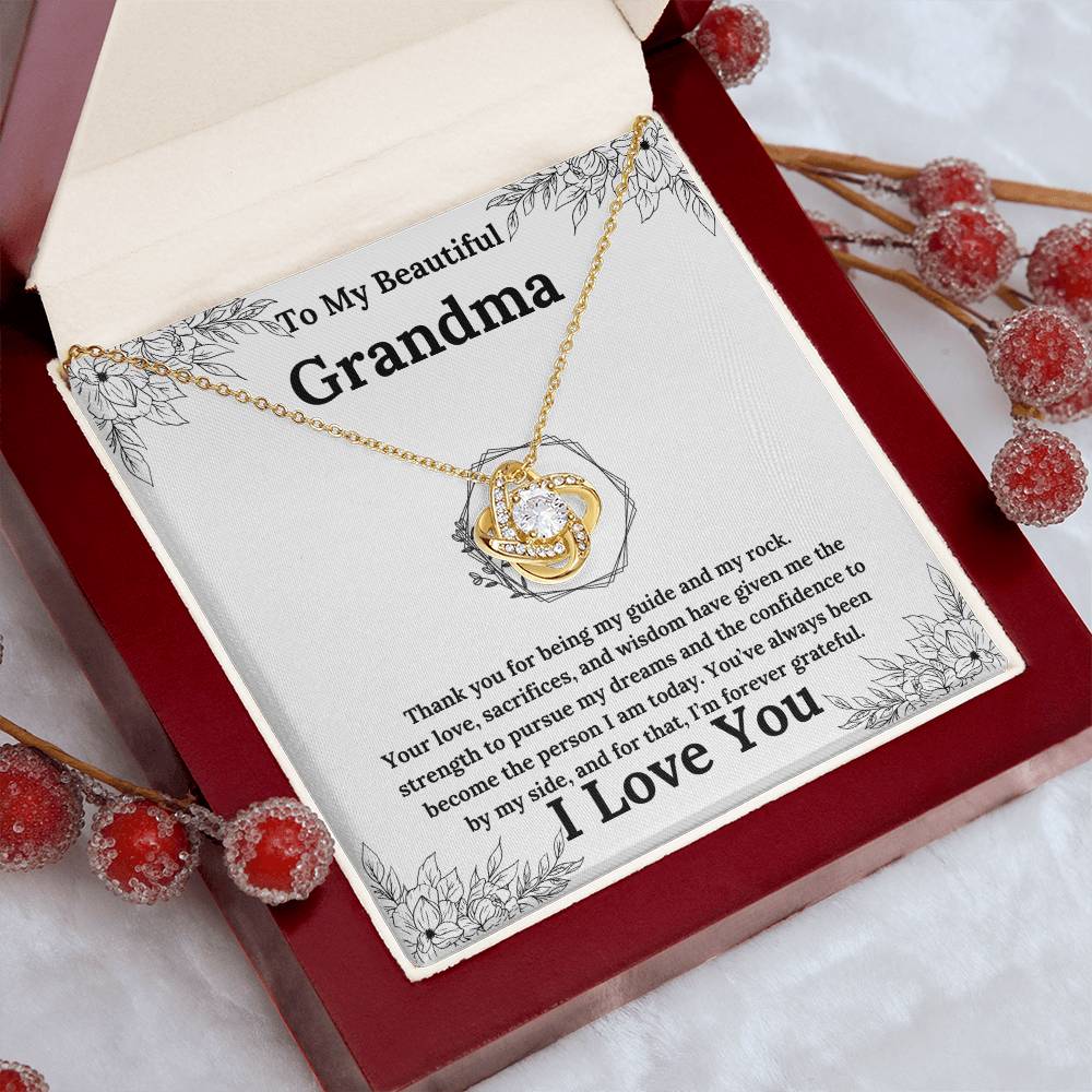 To my beautiful grandma