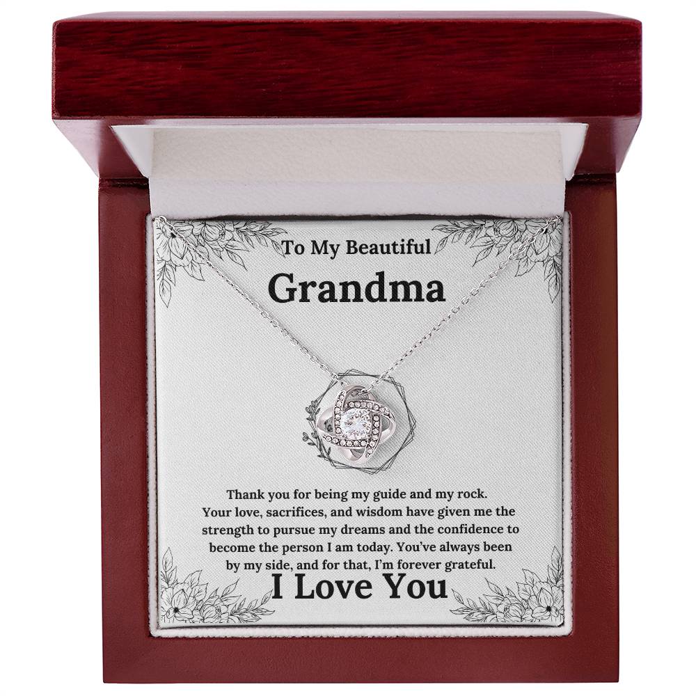 To my beautiful grandma