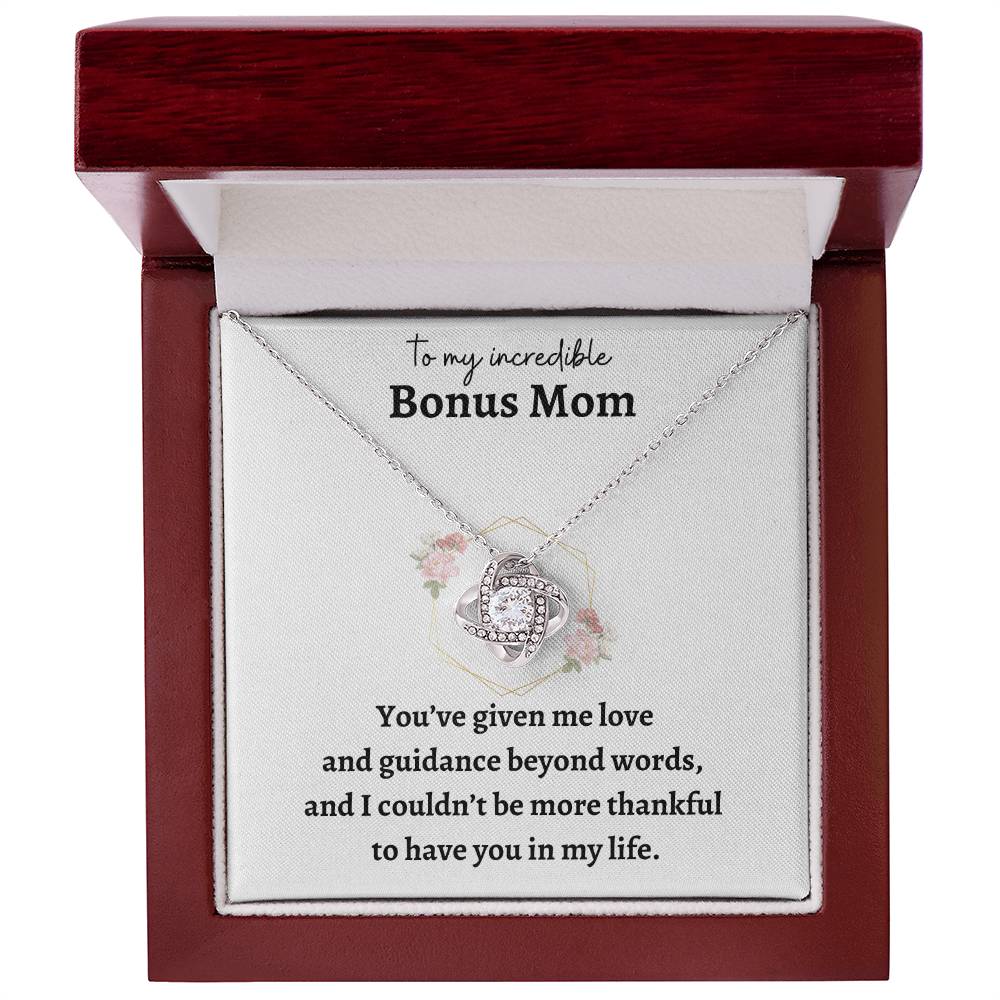 to my incredible Bonus Mom