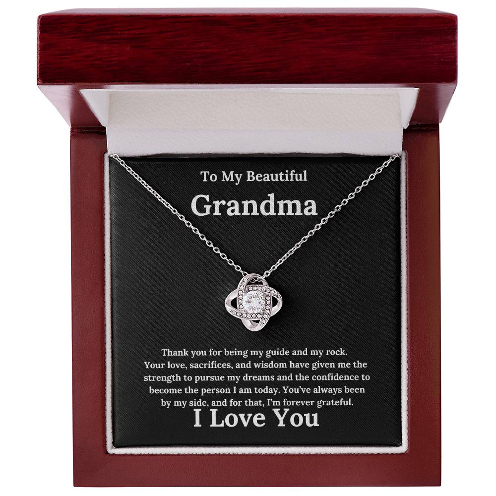 To my beautiful grandma