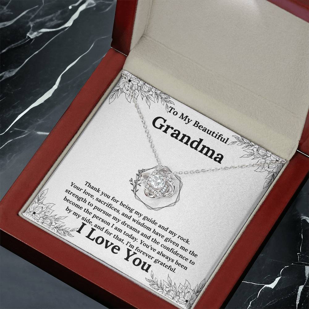 To my beautiful grandma