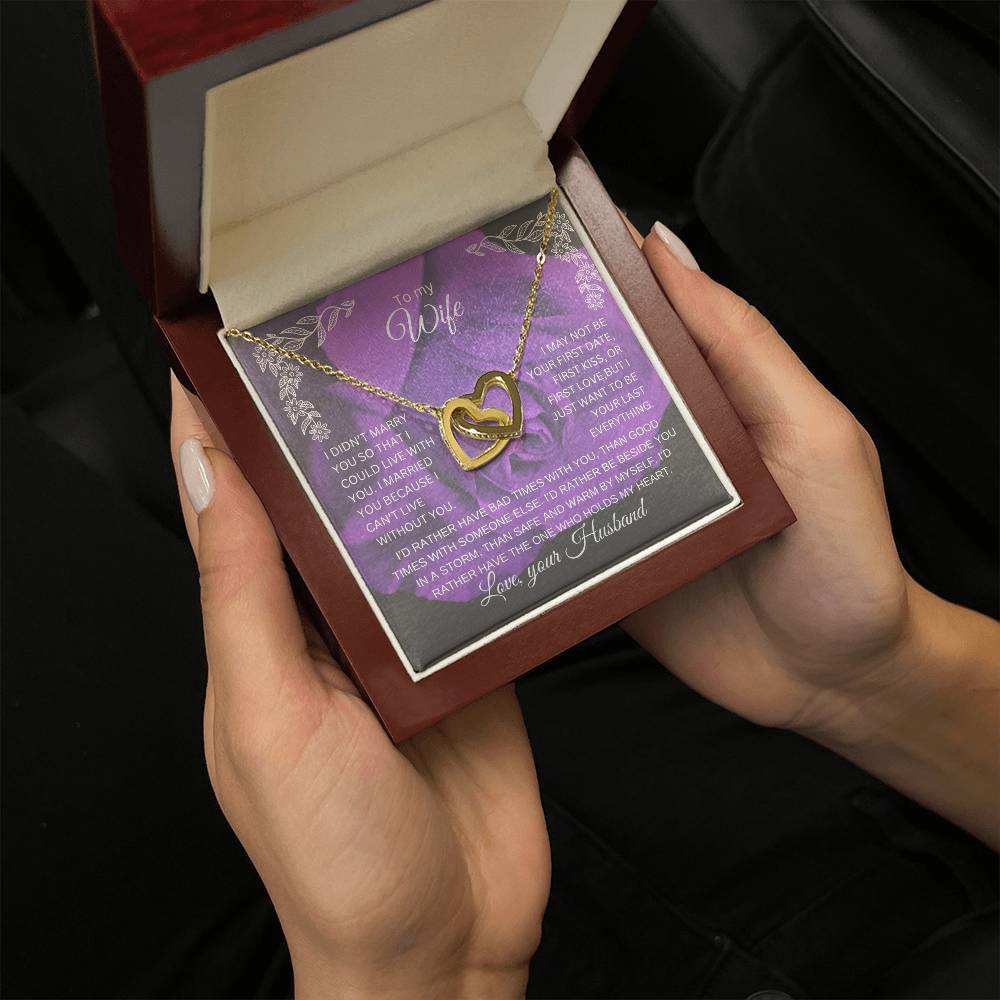 To my wife