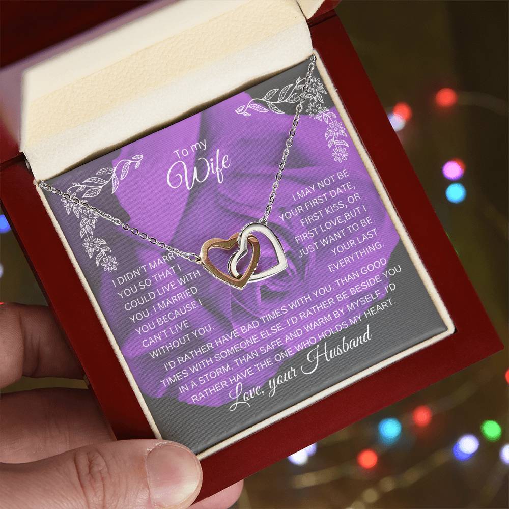 To my wife