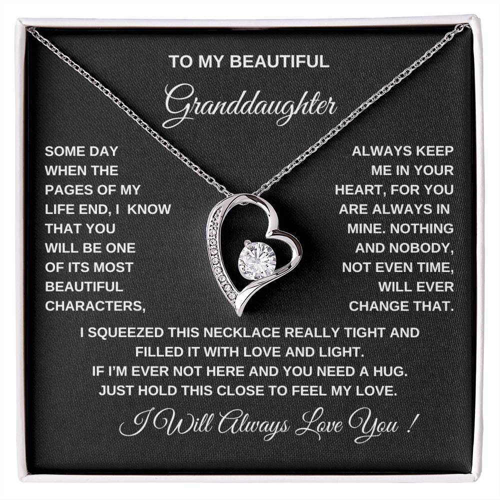 TO MY BEAUTIFUL GRANDDAUGHTER