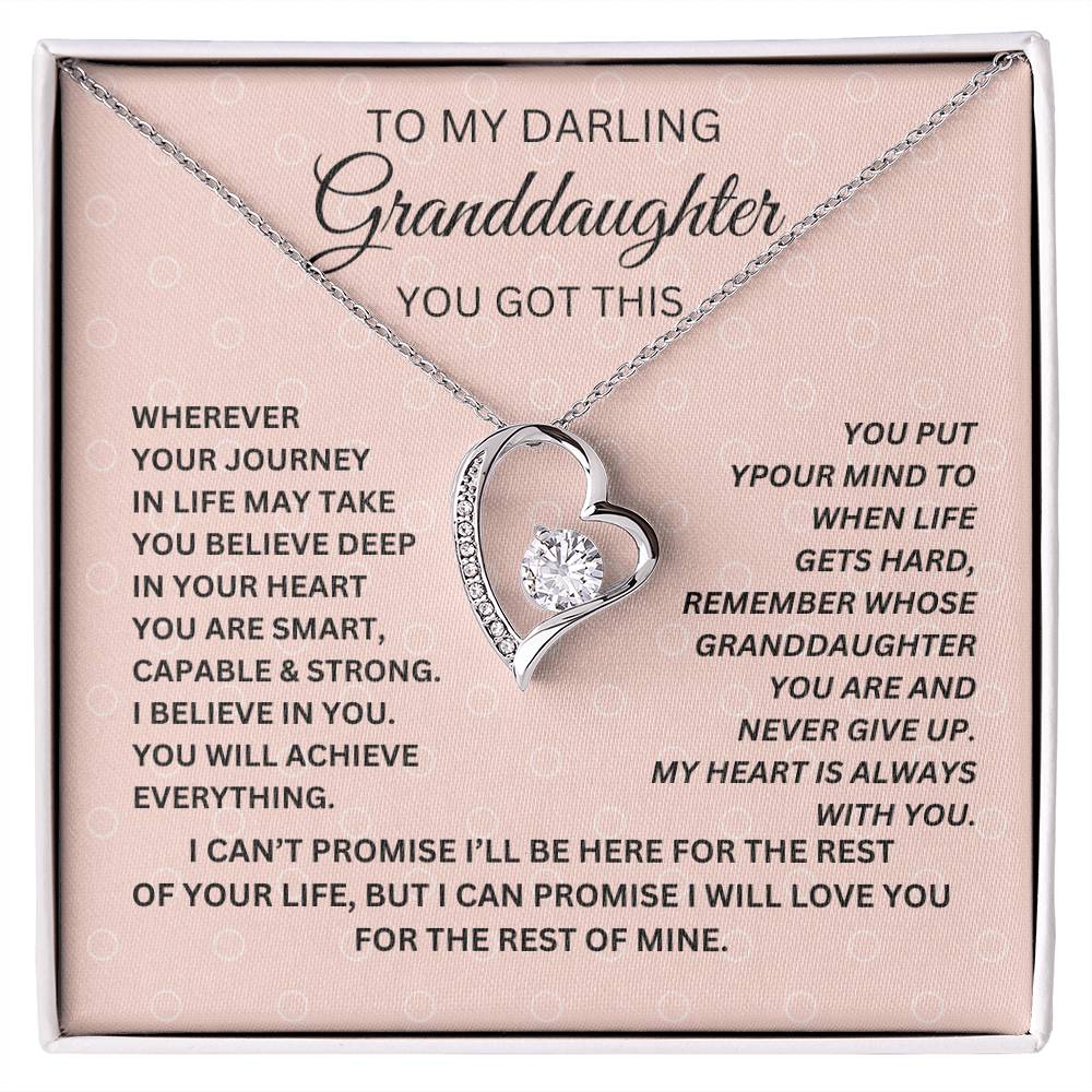 TO MY DARLINGN GRANDDAUGHTER