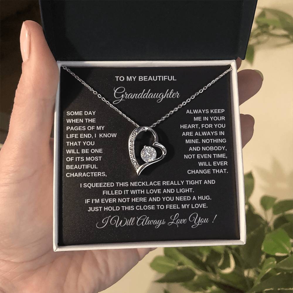 TO MY BEAUTIFUL GRANDDAUGHTER