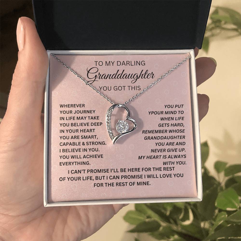 TO MY DARLINGN GRANDDAUGHTER