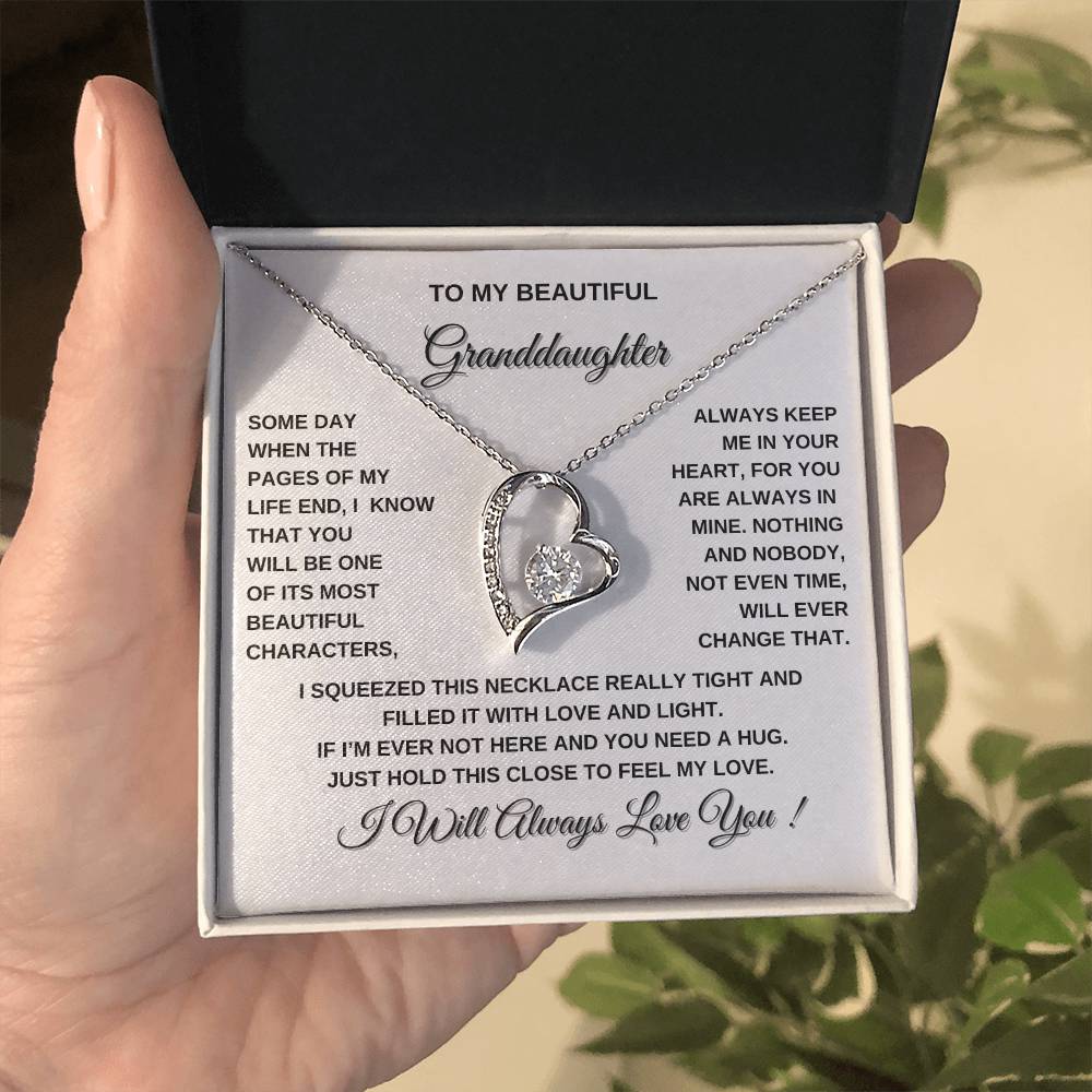 TO MY BEAUTIFUL GRANDDAUGHTER