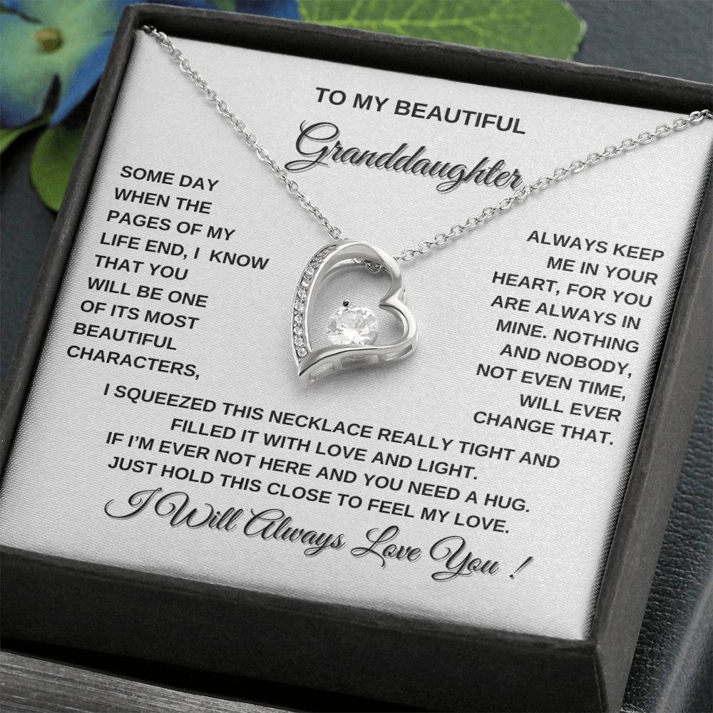 TO MY BEAUTIFUL GRANDDAUGHTER