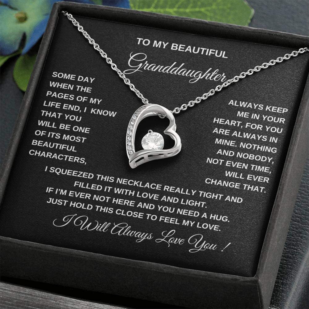 TO MY BEAUTIFUL GRANDDAUGHTER