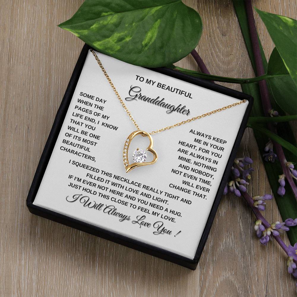 TO MY BEAUTIFUL GRANDDAUGHTER
