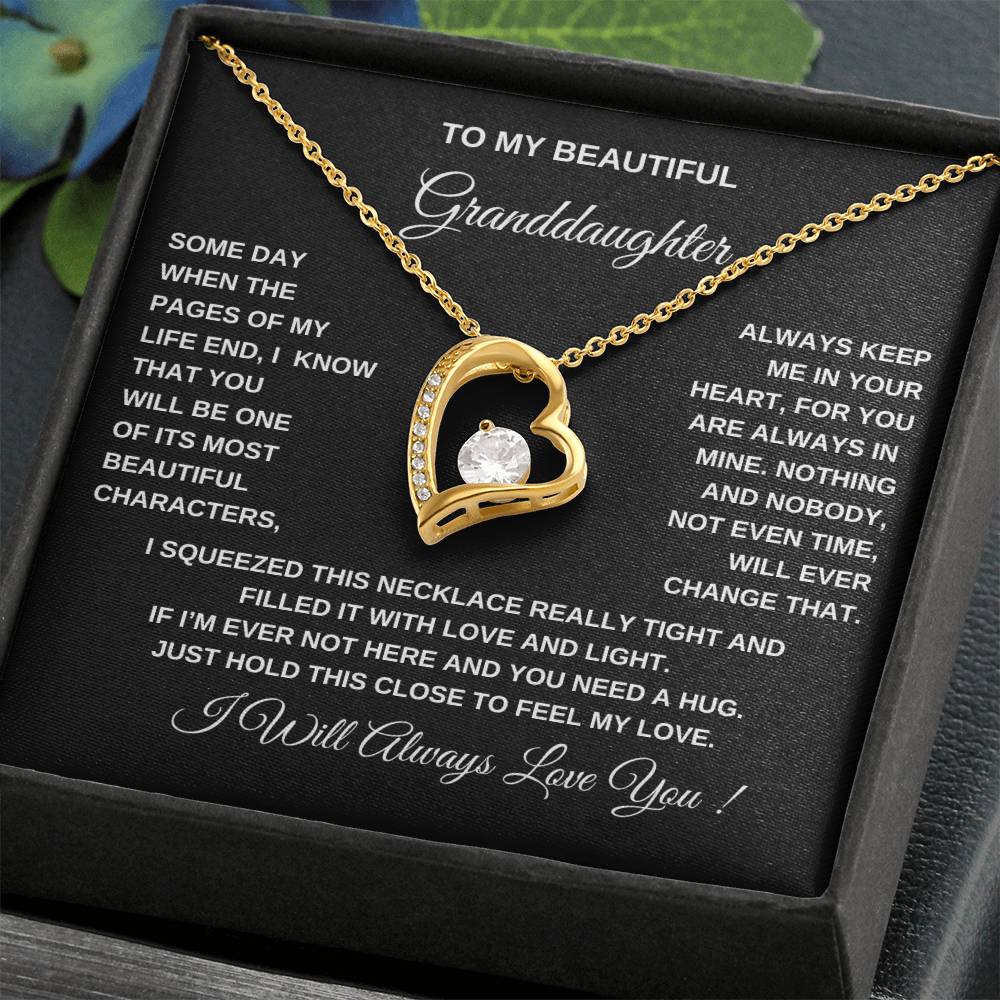 TO MY BEAUTIFUL GRANDDAUGHTER