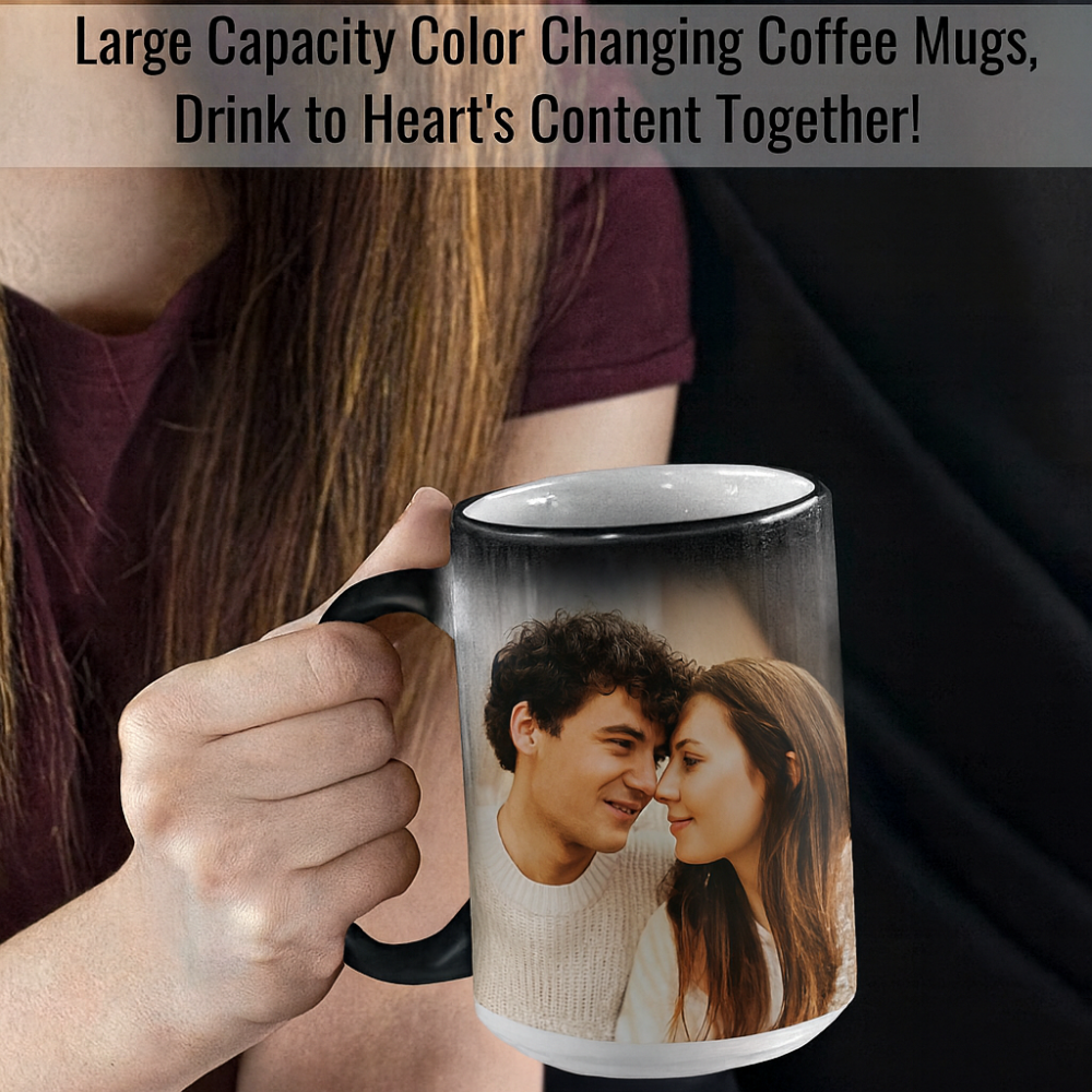 Custom Photo & Text Mug – Capture Moments and Memories