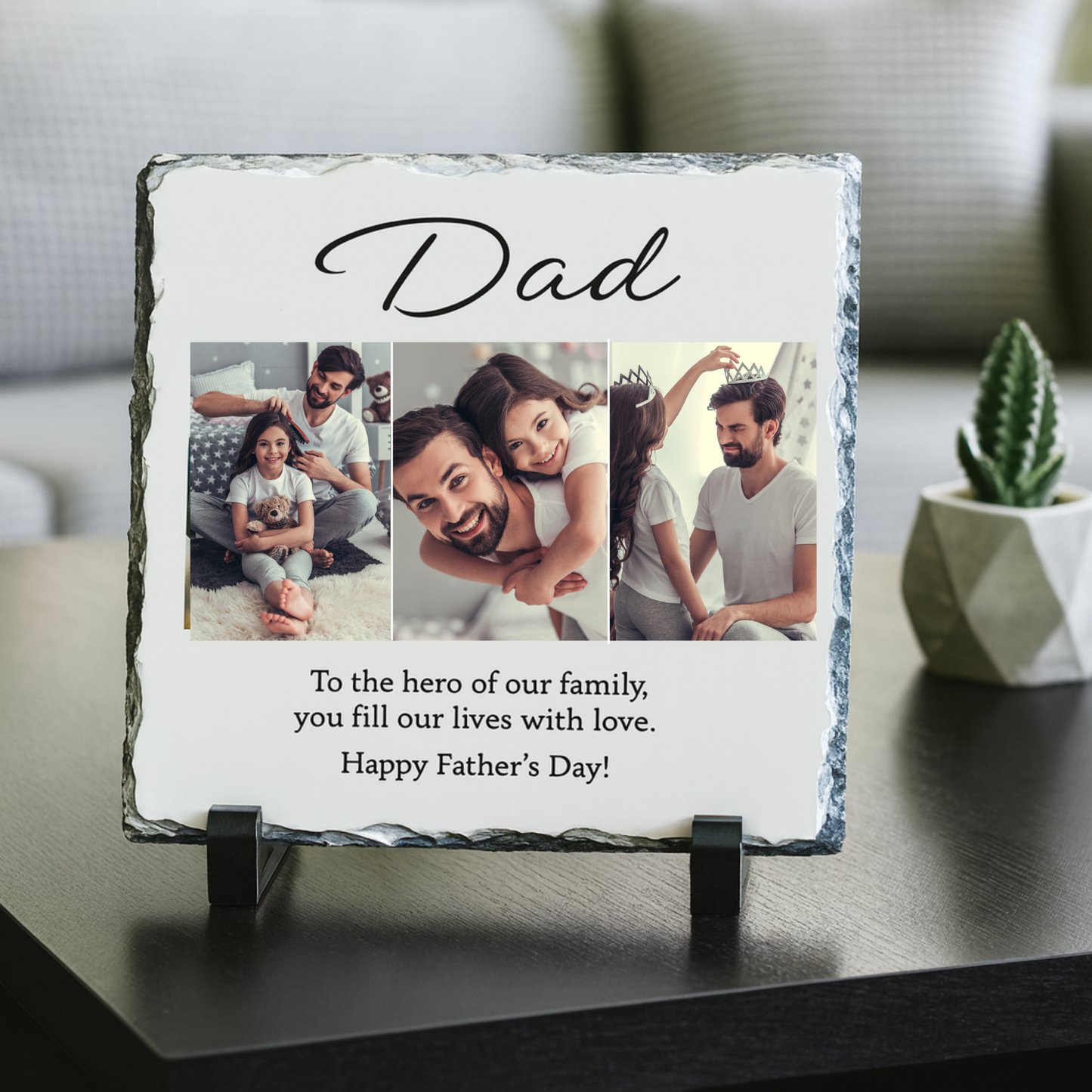 Custom Photo Slate Keepsake