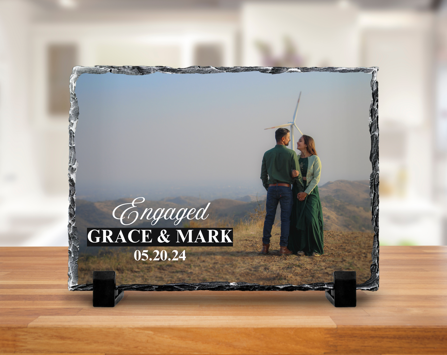 Custom Photo Slate Keepsake