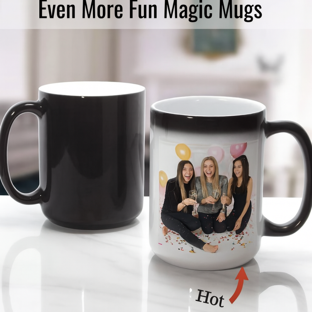 Custom Photo & Text Mug – Capture Moments and Memories