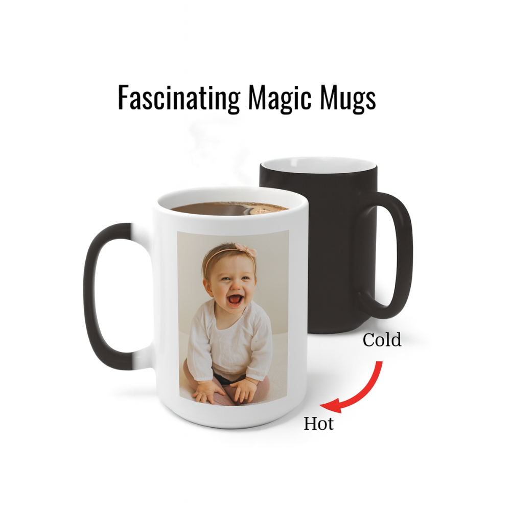 Custom Photo & Text Mug – Capture Moments and Memories