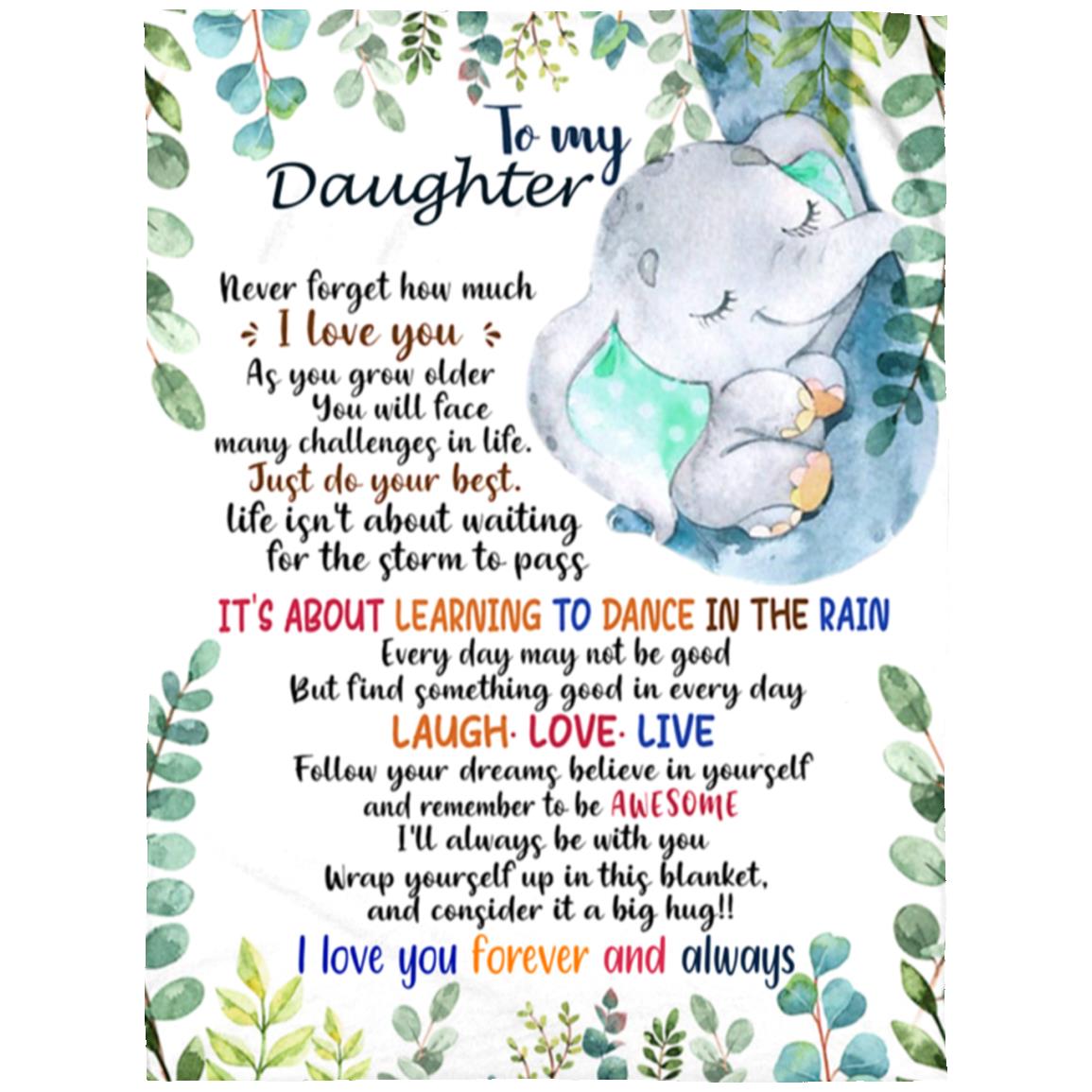 To my daughter