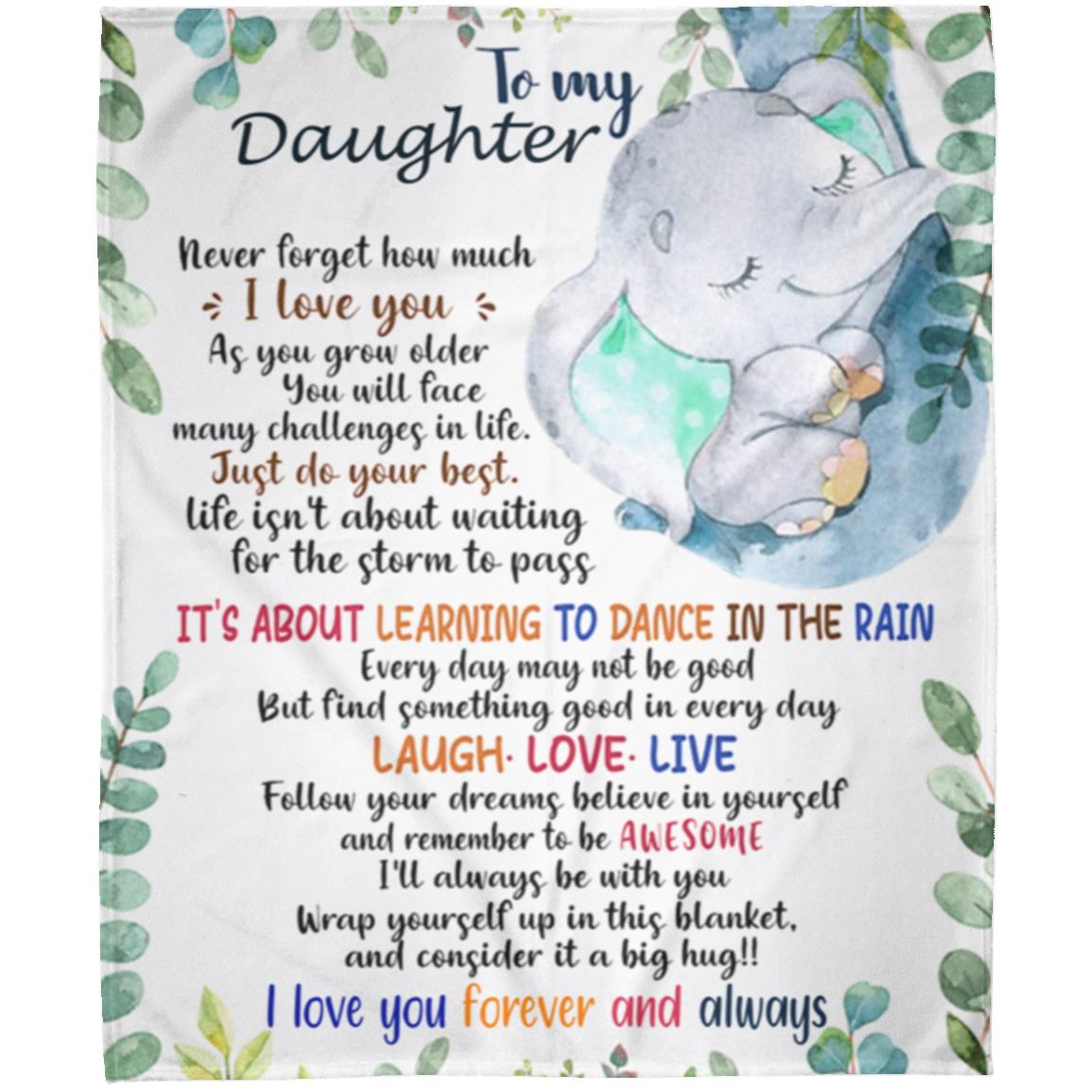 To my daughter