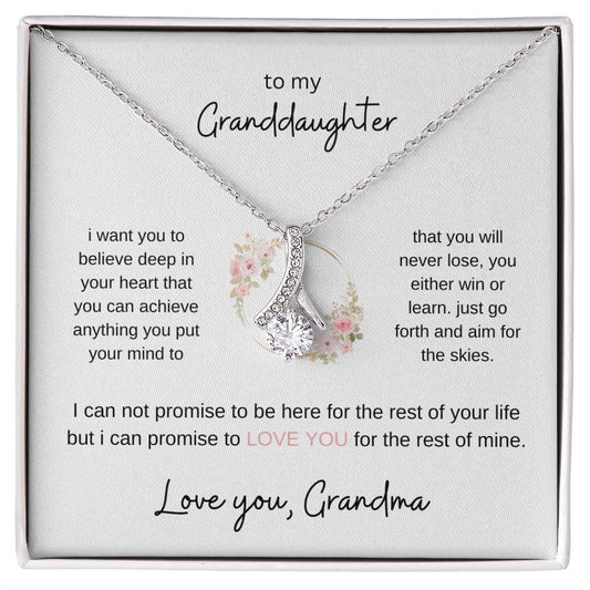 To my Grandaughter