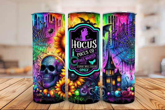 Hocus Pocus Spell-Caster Tumbler – 20 oz Skinny