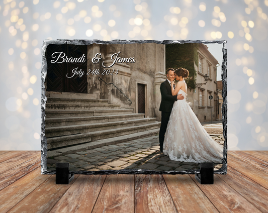 Custom Photo Slate Keepsake